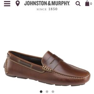 NWOT Johnston & Murphy Gibson Penny Moccasins